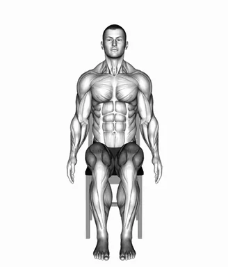 Seated 45 Degrees Neck Stretch on a Chair demo