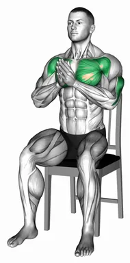 Seated Arm Svend Press on a Chair demo