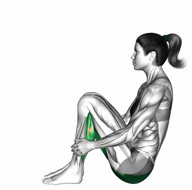 Seated Hamstring Kick Out demo