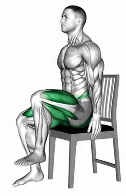 Seated Marches (legs only) on a Chair demo