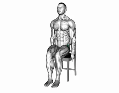 Seated Side Leg Lift on Chair demo
