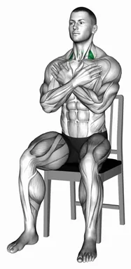 Seated Side to Side Neck Twist on Chair demo
