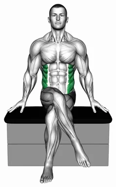 Seated Twist Stretch on a Padded Stool demo