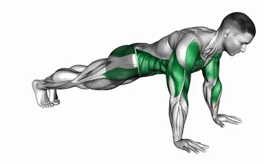 Shoulder Tap Jack Plank demo