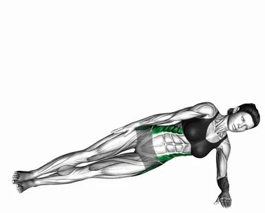 Side Bridge Hip Abduction (Star) demo
