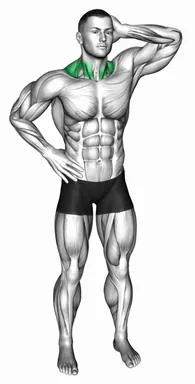 Side Push Neck Stretch demo
