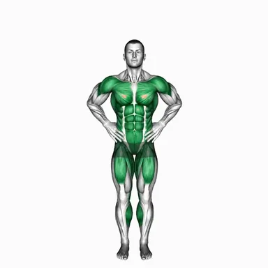 Side Step Overhead Swing Side Leg Raise demo
