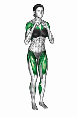 사이드 스텝 펀치 자세 시연