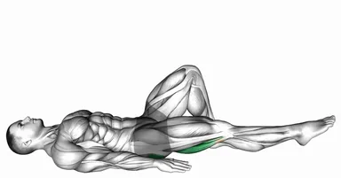 Single Leg Glute Bridge with Outstretched Leg demo