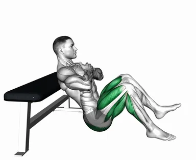 Single Leg Hip Thrust Jump demo