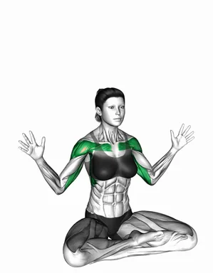 Seated W Pose demo