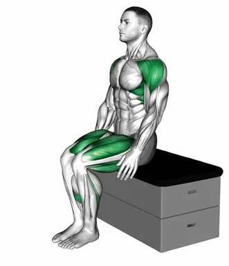 Seated Lateral Raise Step-Out on a Padded Stool demo