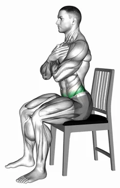 Sitting Thoracic Spine Flexion demo