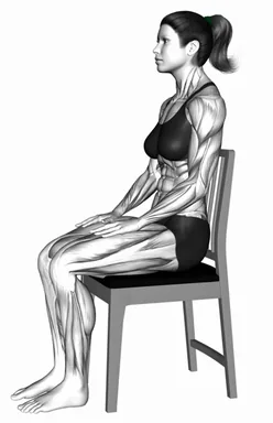 Sitting Thoracic Spine Mobilization on a Chair demo