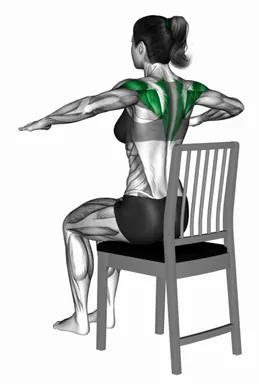 Sitting W Pose on a Chair demo