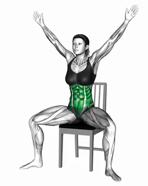 Sitting Windmill on Chair demo