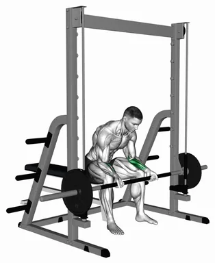 Smith Seated Wrist Curl demo
