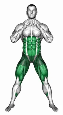 Squat and Double Knee to Elbow demo