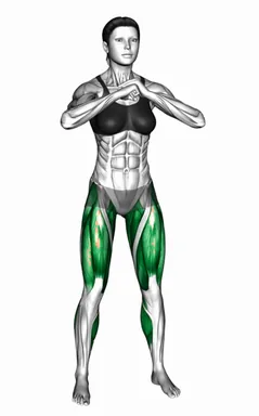 스쿼트 햄스트링 컬 자세 시연