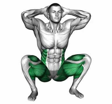 Squat Mobility Side Bend demo