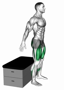 Squat on a Padded Stool demo