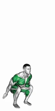 Squat to Overhead Reach demo