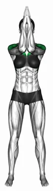 스탠딩 다이애고널 프레이어 푸시 자세 시연