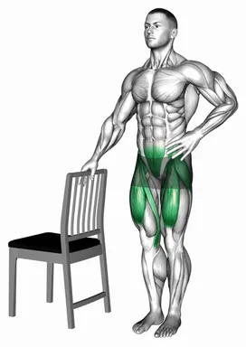 Standing Alternating Knee Drive Chair Supported demo