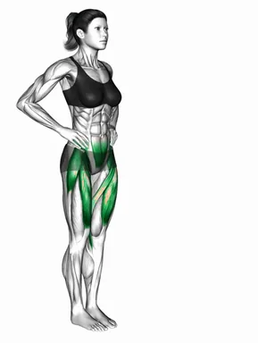 Standing Alternating Knee Extension demo