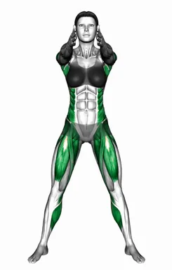 Standing Archer Butt Kick demo