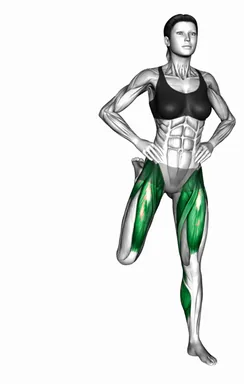 Standing Butt Kick demo