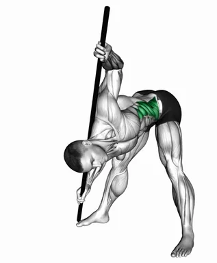 Standing Forward Bent Twist demo