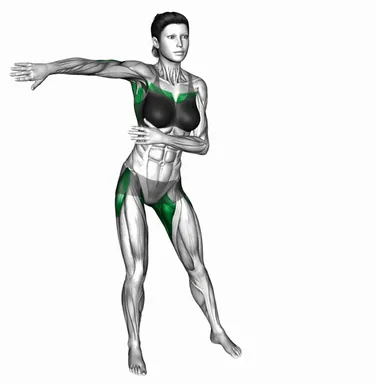 Standing Hip Frontal Rotation with Shoulders Adduction demo
