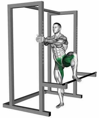 Standing Hip Rotation over the Bar demo