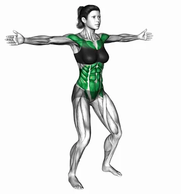 Standing Hip Sagittal Rotation with Shoulders Transverse Flexion demo