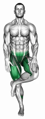 Standing Hip Stretch demo