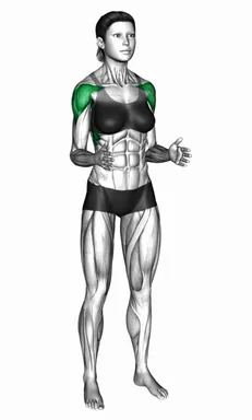 Standing Lateral Raise (Bent Arms) demo