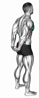 Standing Reverse Shoulder Stretch demo