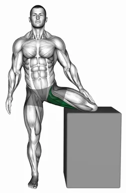 Standing Rotational Hip Stretch demo