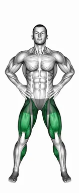 Standing Scissors Jump demo