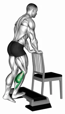 Standing Single Leg Concentration Calf Raise demo