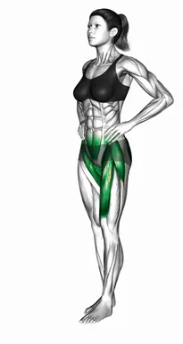 스탠딩 싱글 레그 앞뒤·좌우 토 탭 자세 시연