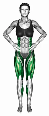스탠딩 스텝백 자세 시연