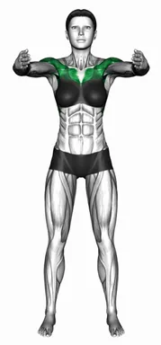 Standing Triple Arm Cross demo