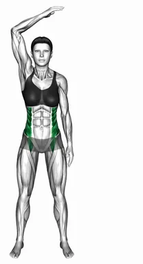 Standing Two Side Bend (Bent Arm) demo