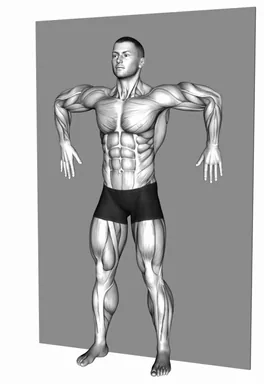 Standing Wall Shoulder Rotation demo