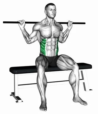 Stick Seated Twist demo