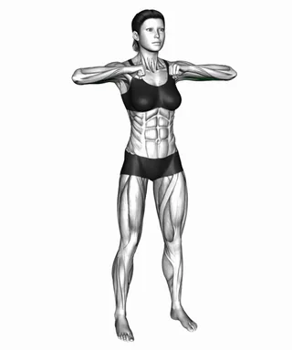 스트링 풀 자세 시연