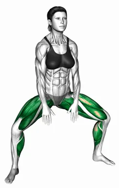 Sumo Quarter Squat Alternate Tip Toe demo
