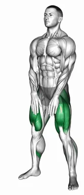 스모 스쿼트 플로어 터치 자세 시연